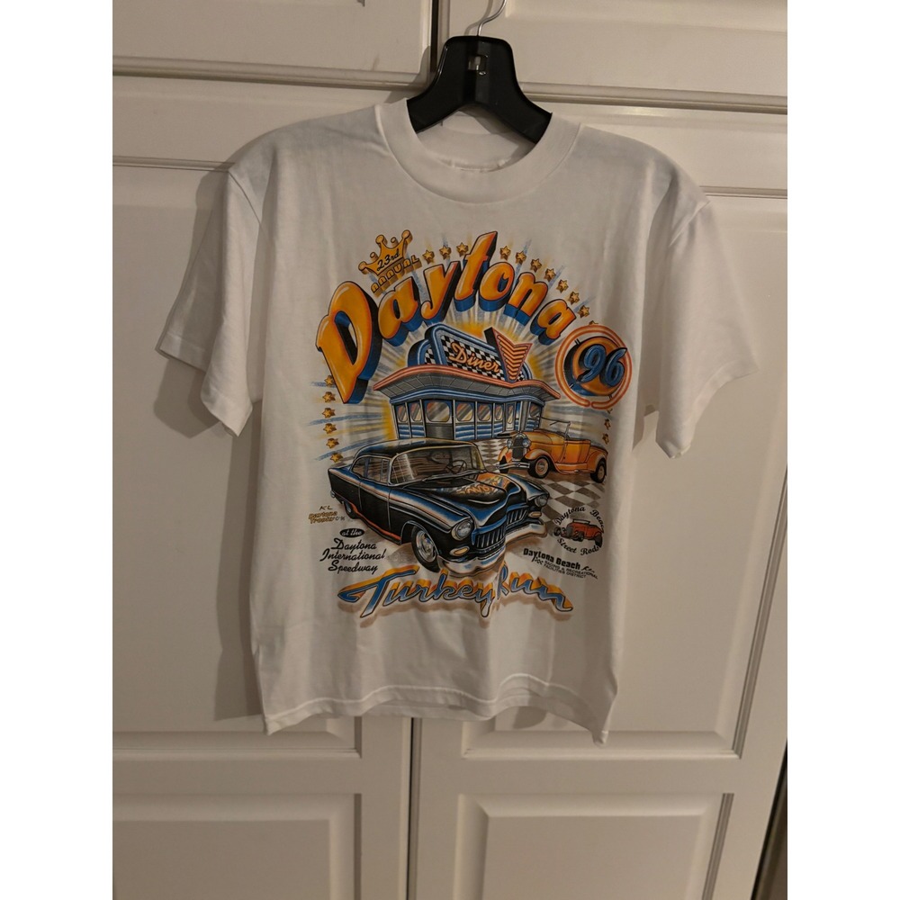 Vintage Daytona Beach 96' Turkey Run 23rd Annual Graphic Kids‎ T-Shirt